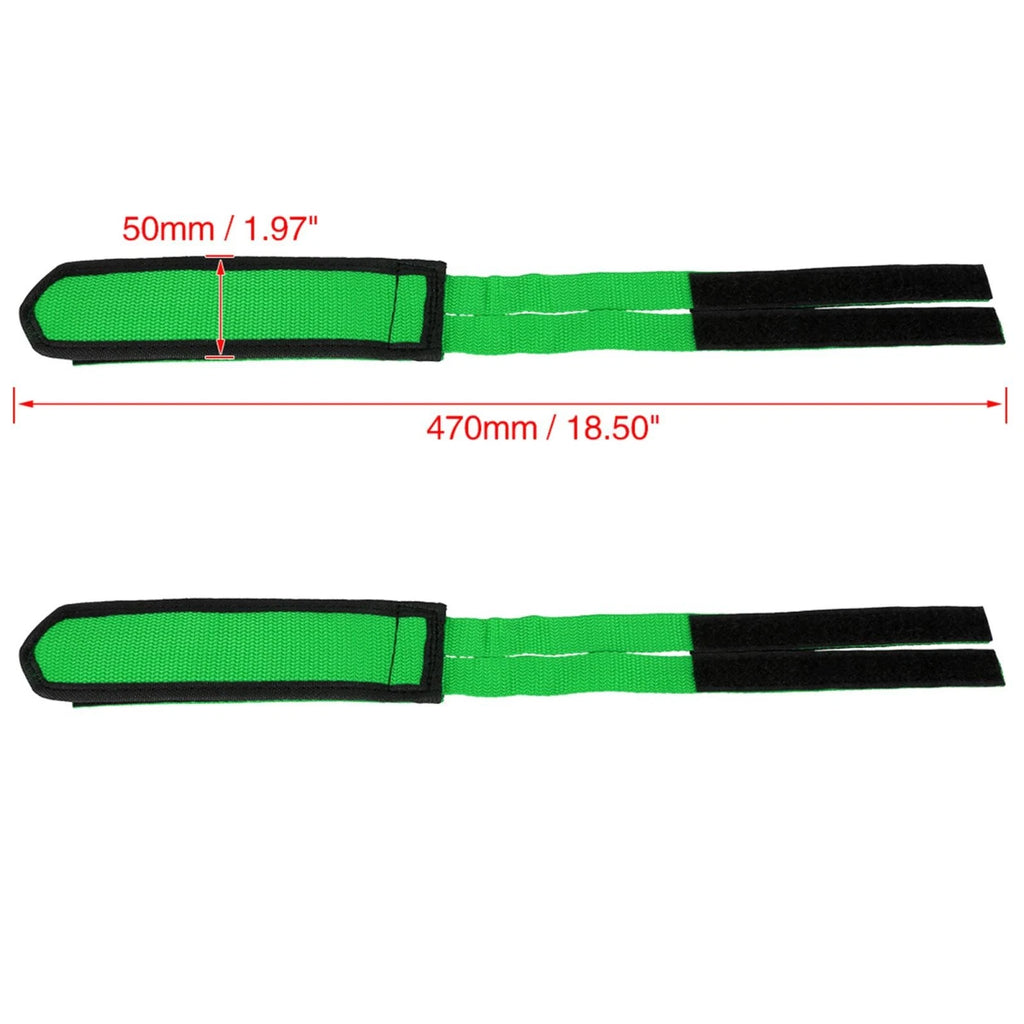 Bicycle Pedal Straps Pair Adjustable Universal for Fixed Gear Bike (Universal)