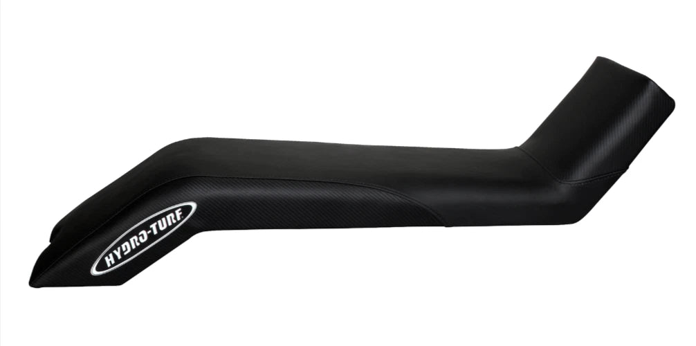Seat Cover for Kawasaki X2 650 (1996–1999) Black Vinyl/Carbon Fiber
