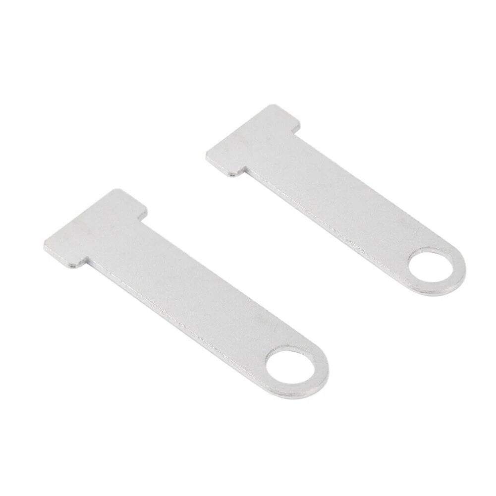 D-Ring Lock Extensions for Helmet (1 Pair) - Stainless Steel 3.5" 1/4"