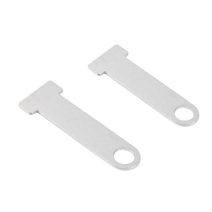 D-Ring Lock Extensions for Helmet (1 Pair) - Stainless Steel 3.5" 1/4"
