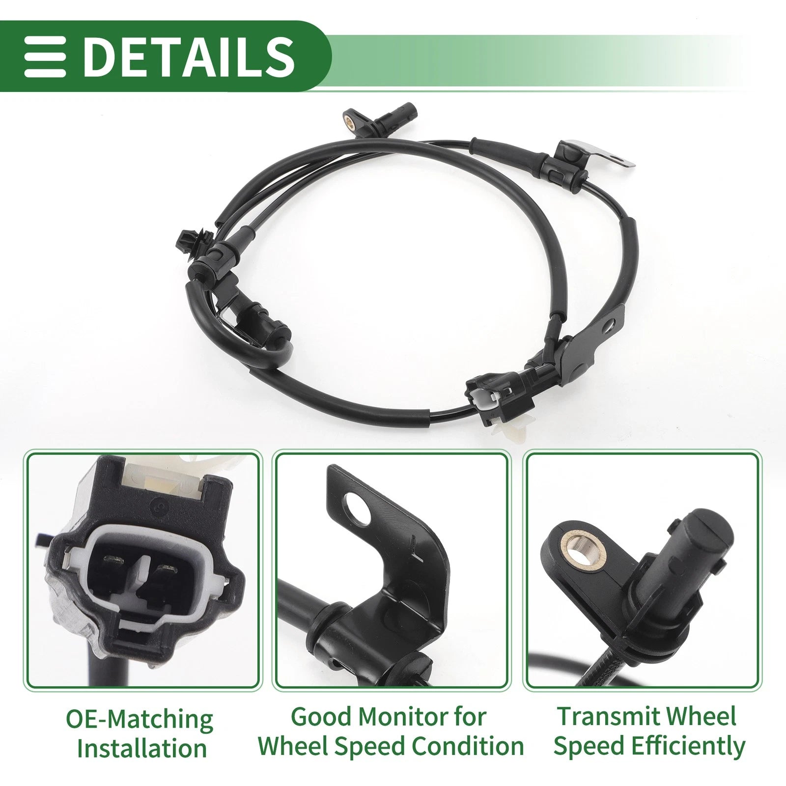 ABS Wheel Speed Sensor No. 598103V500 for Hyundai Azera (2012–2017)
