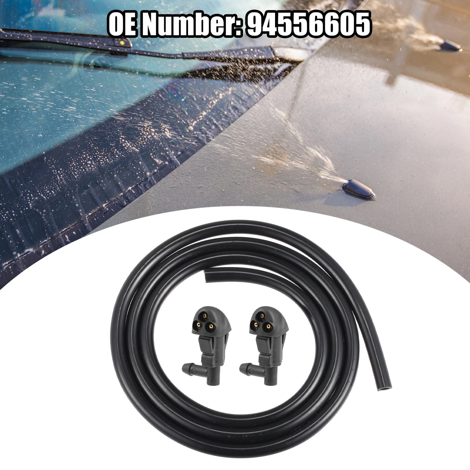 Windshield Washer Nozzles Wiper Spray Kit for Chevrolet Cruze (2011–2015)