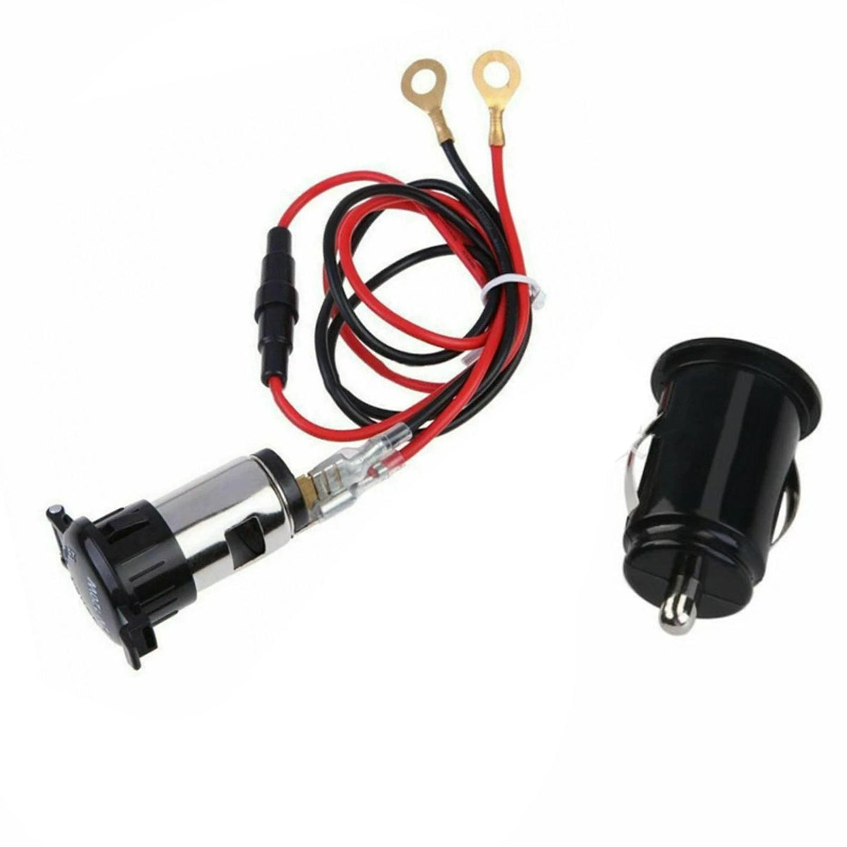 Portable Power Supply Car Cigarette Lighter Socket Adapter for Universal Models