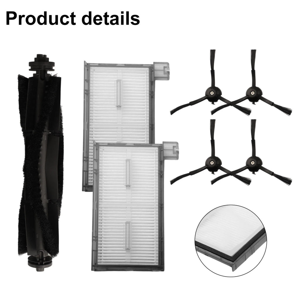 Main Brush Side Brushes Filters Kit for Vacuum Cleaner