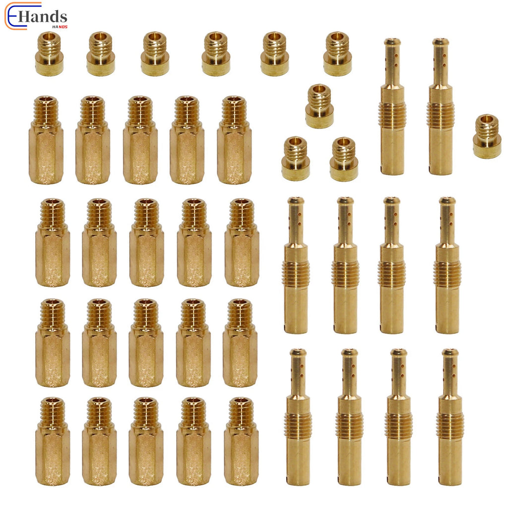 30PCS Carburetor Main Jets & 10PCS Slow Jets for PWK Keihin (Fits Various)