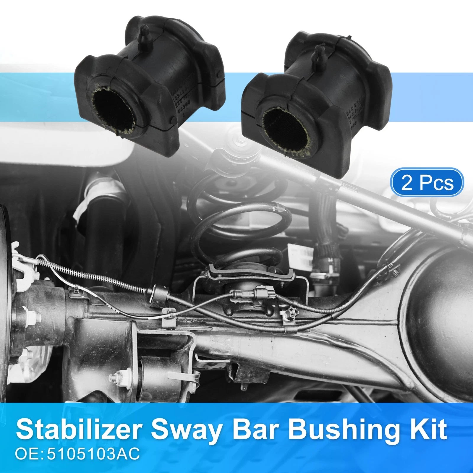 Stabilizer Sway Bar Bushing Kit No.5105103AC for Dodge Caliber (2007–2012)