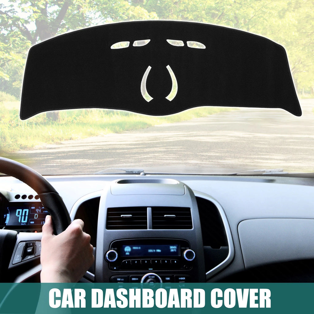 Dashboard Cover Polyester Silicone Non Slip Mat for BMW MINI F55 (2014–2018)