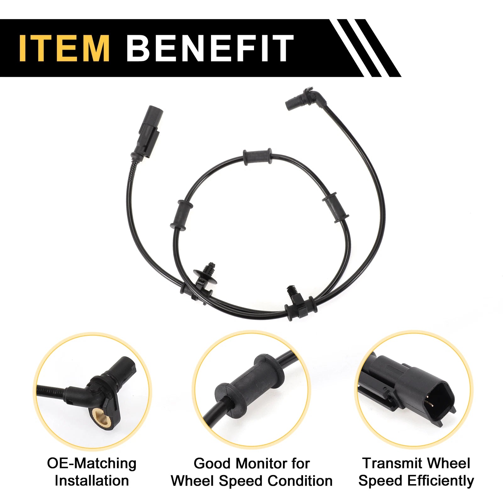 ABS Wheel Speed Sensor No. 5179964AA for Dodge Ram 3500 (2006–2008)