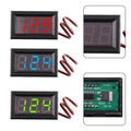 DC Voltmeter with 0.56 Inch LED Digital Display for Universal Use