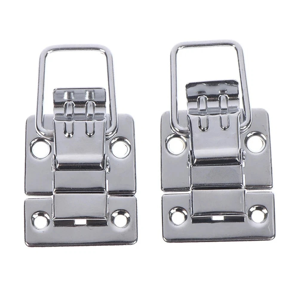 2X Chrome Plated Lever Latch for Toolbox Suitcase
