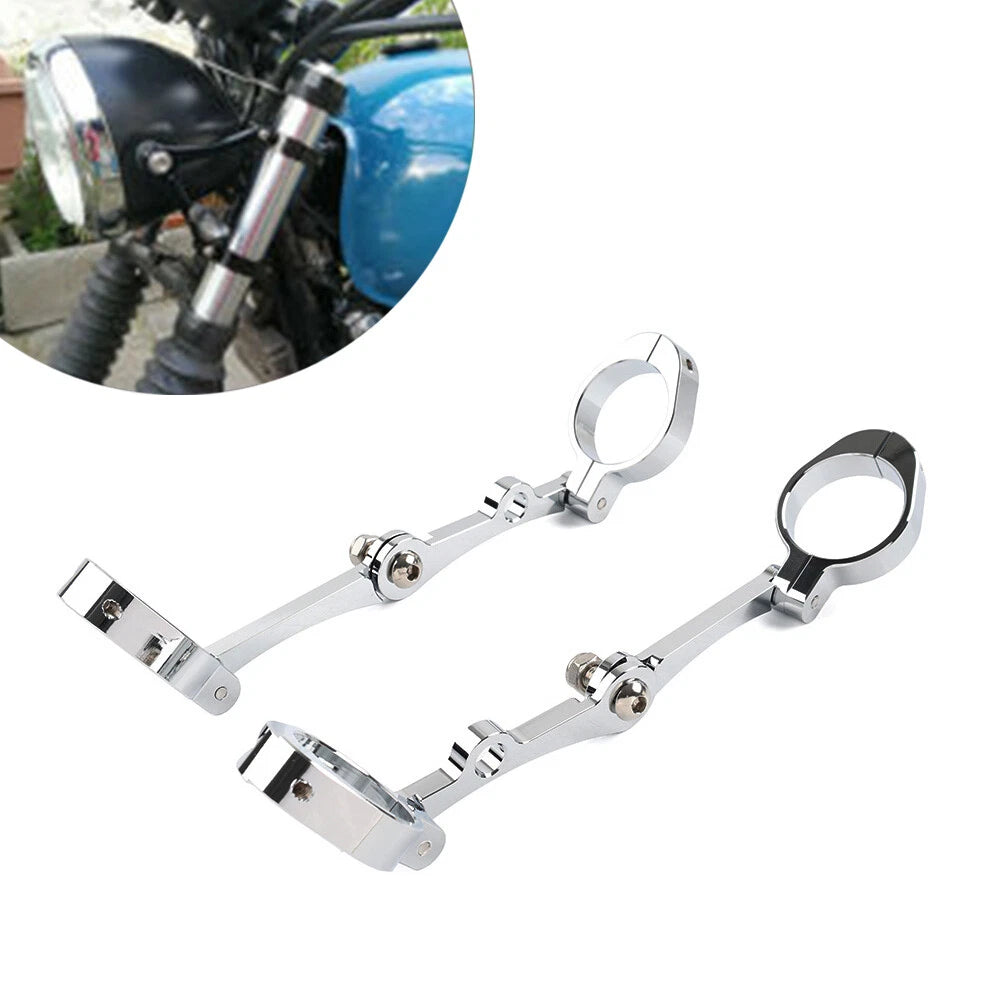 Turn Signal Bracket for Universal Motorcycle (39/41mm Fork Tube)