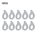Replacement Kit for E-bike Motor Axle (Front and Rear) - Silver Finish