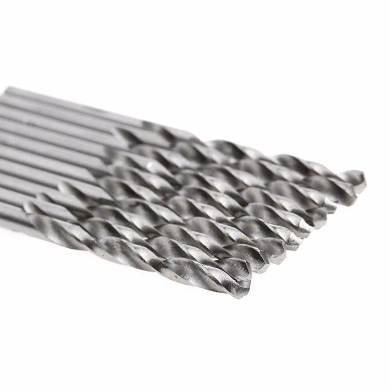 50pcs HSS Coated Drill Bits Set for Wood Plastic (1mm-3mm)