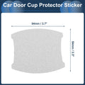 Car Door Handle Scratch Protector for - Matte Silver Tone