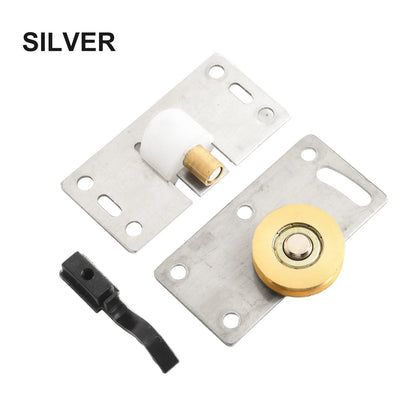 Adjustable Height Sliding Door Roller Kit with 30mm Mute Nylon Wheels