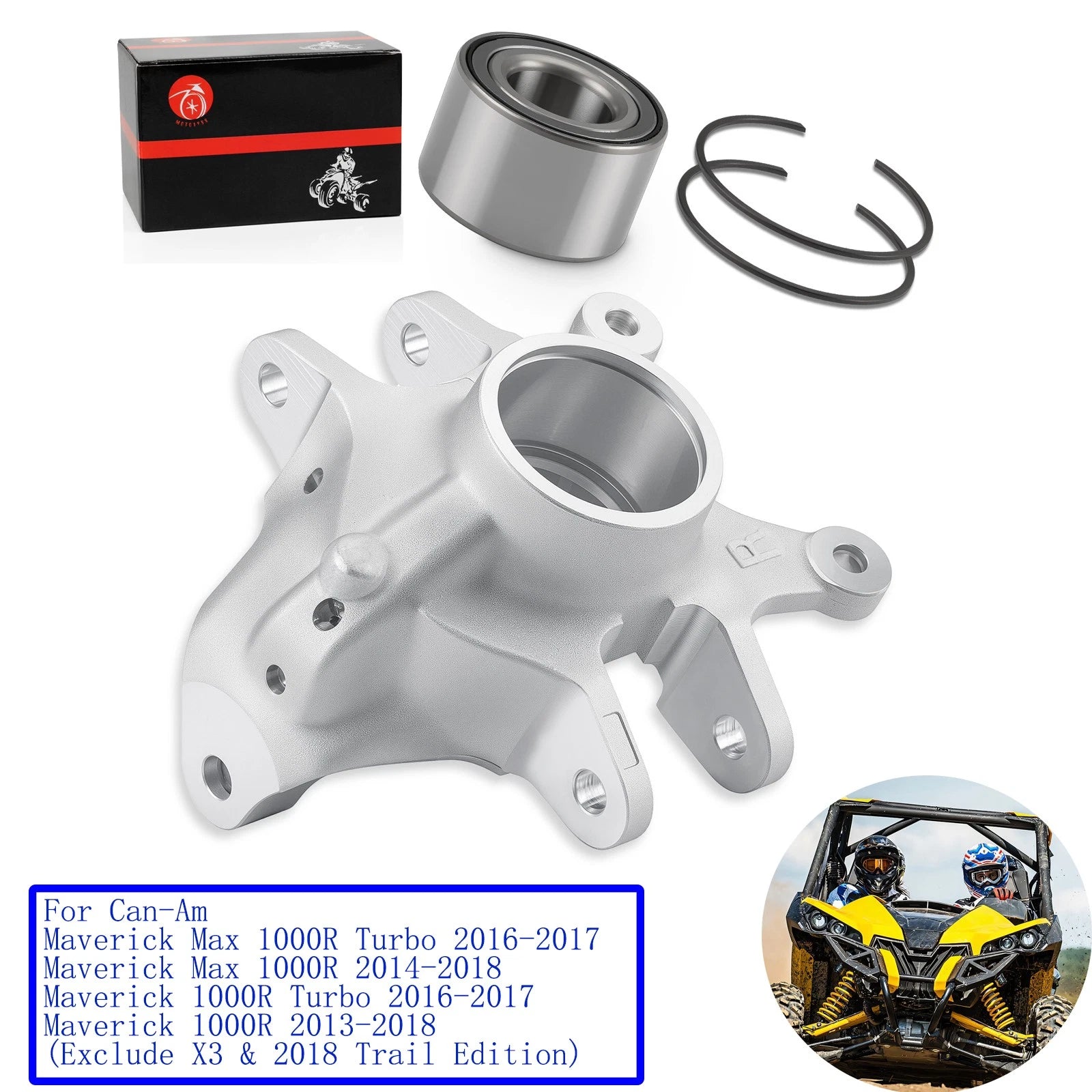 Rear Right Wheel Axle Knuckle & Bearing for Can-Am Maverick Max 1000R (2013–2023) 705501731