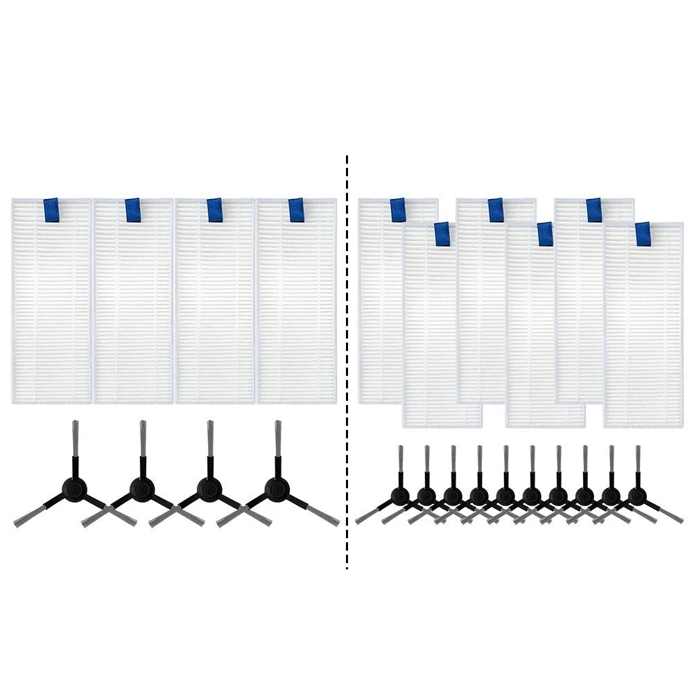Replacement Filters and Side Brushes for Tefal RR90 RR9065 RR9067 AI Series