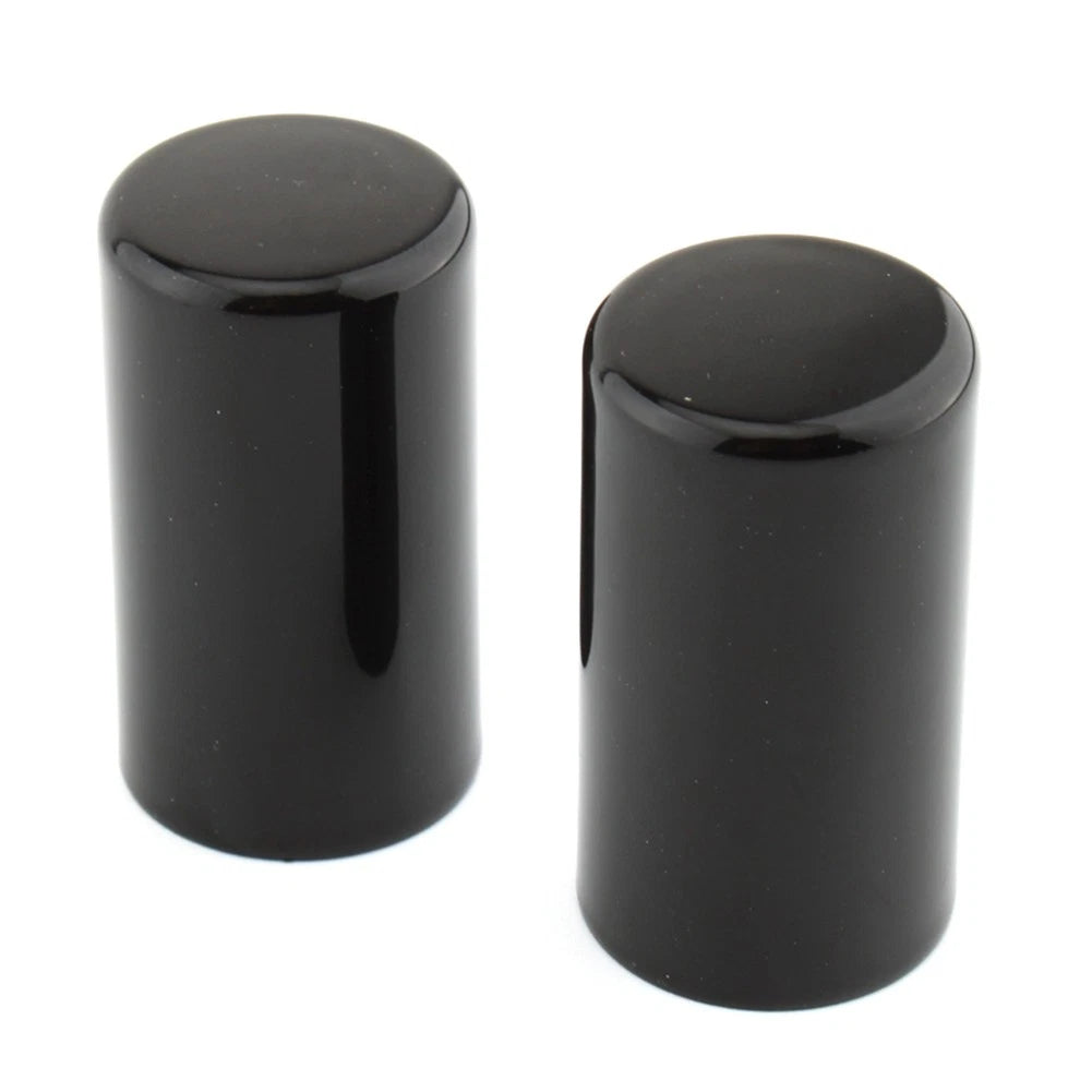 2Pcs Docking Hardware Point Covers Kit for Harley Touring FLHX (2009–2023) Black