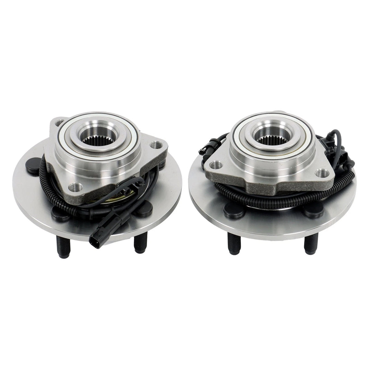 Front Wheel Hub Bearings Assembly Pair for Ram 1500 (2012–2018, 1500 Classic 2019–2021)