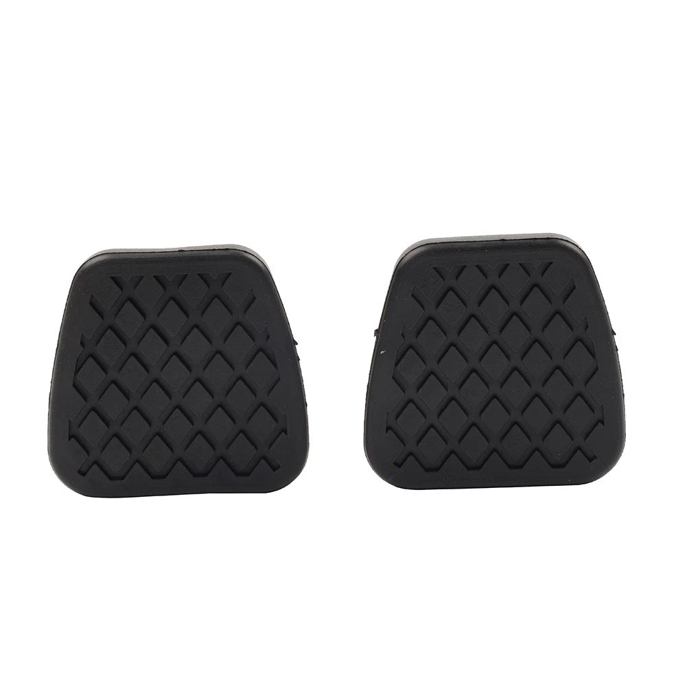 2X Rubber Brake Clutch Pedal Pad Covers for Honda Accord Civic