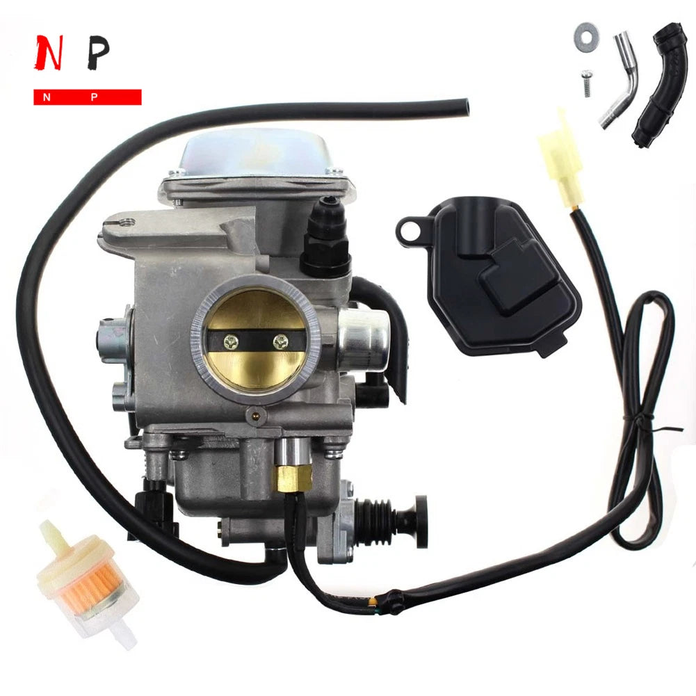 Carburetor + Choke Cable for Honda Rancher 350 TRX350 (2000–2003)