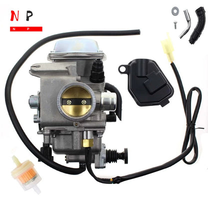 Carburetor + Choke Cable for Honda Rancher 350 TRX350 (2000–2003)