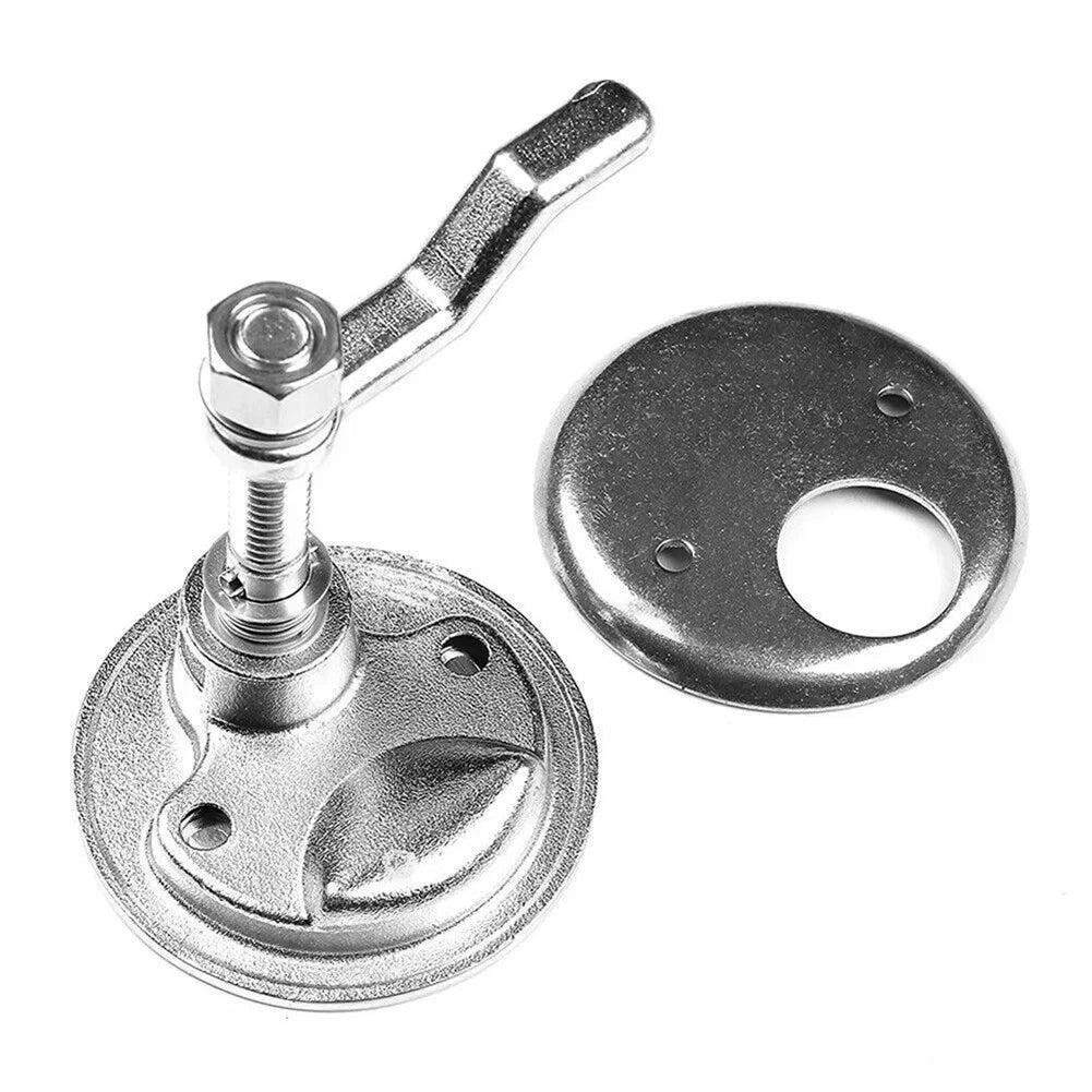 Boat Hatch Latch with Turning Lift Handle and Locking Mechanism