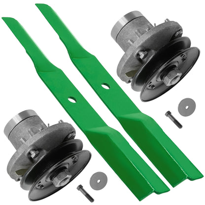 Deck Spindle and Blade for John Deere 325 335 345 355 LT170 (1989–2010)