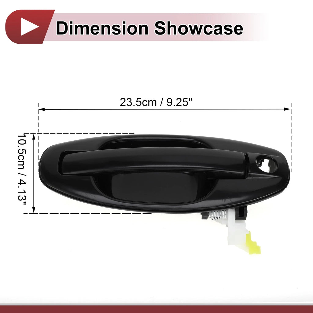 Exterior Door Handle Front Right Replacement for Hyundai Santa Fe (2006–2012)