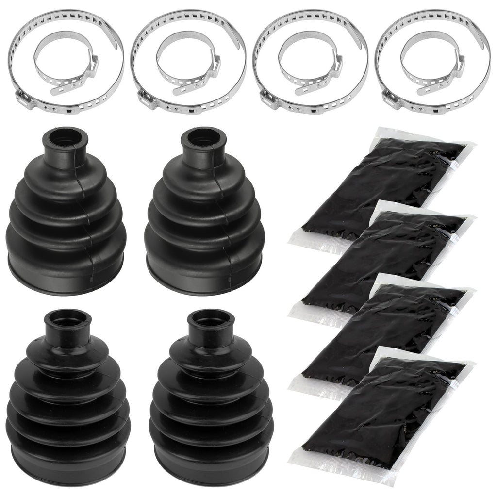 Front Axle CV Boot Kit Inner Outer for Can-Am Outlander Max 800R (2009–2012)
