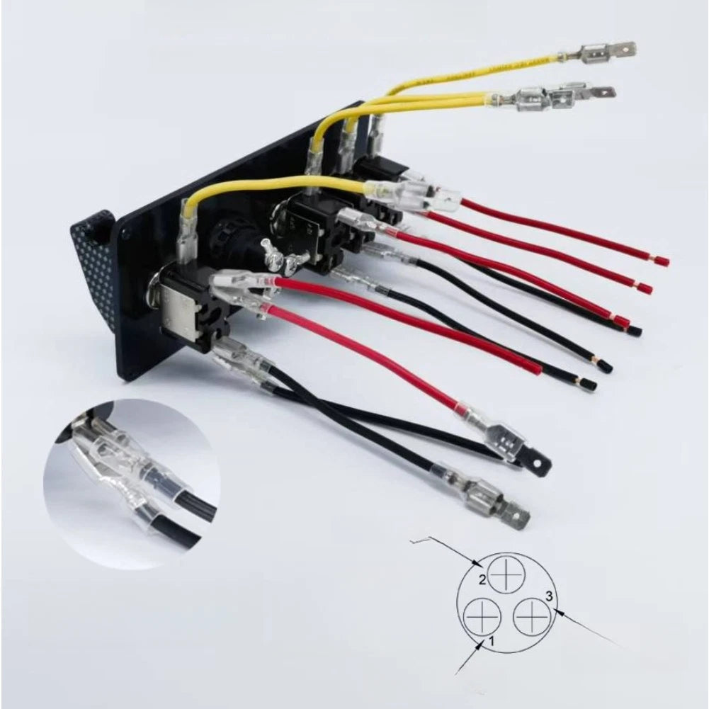 Ignition Panel for Racing Cars and Performance Boats (Universal)