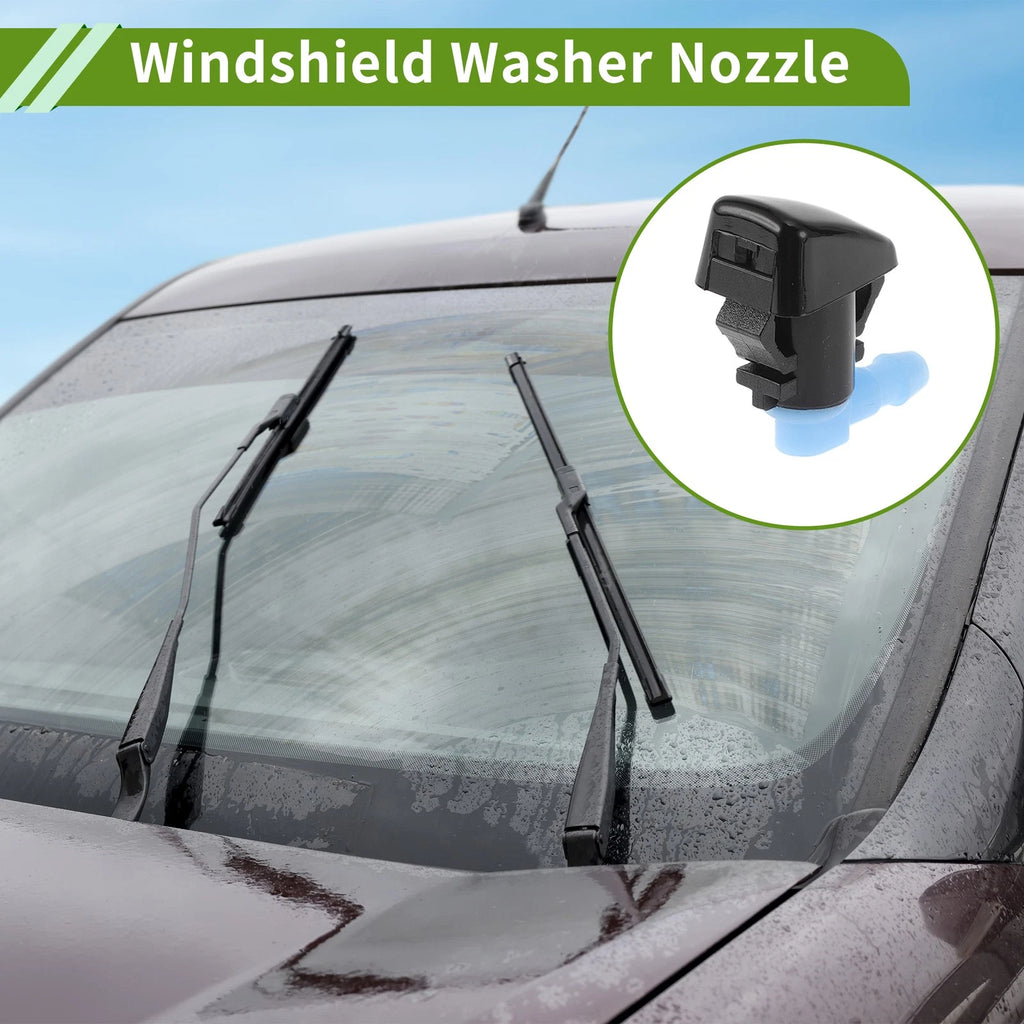 Windshield Washer Nozzle with Hose Connector for Jeep Renegade (2015–2022)