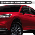 Left Side View Mirror Cover Trim for Honda CR-V (2012–2016) ABS Black