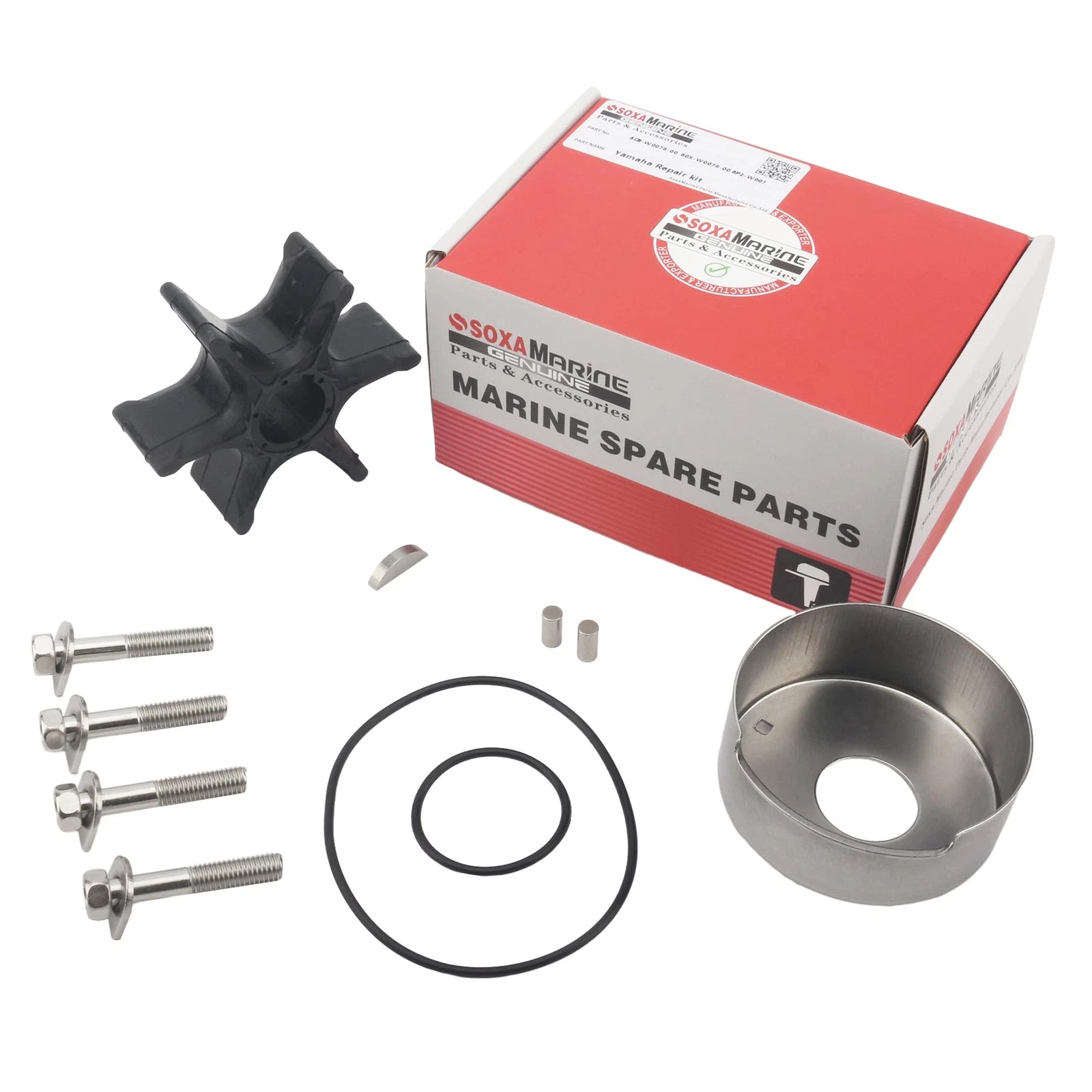 Water Pump Repair Service Kit 6P2-W0078-00 for Yamaha Outboard