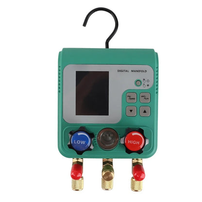 DY523 HVAC Pressure Meter with Evap Temp Readout for Automotive Applications
