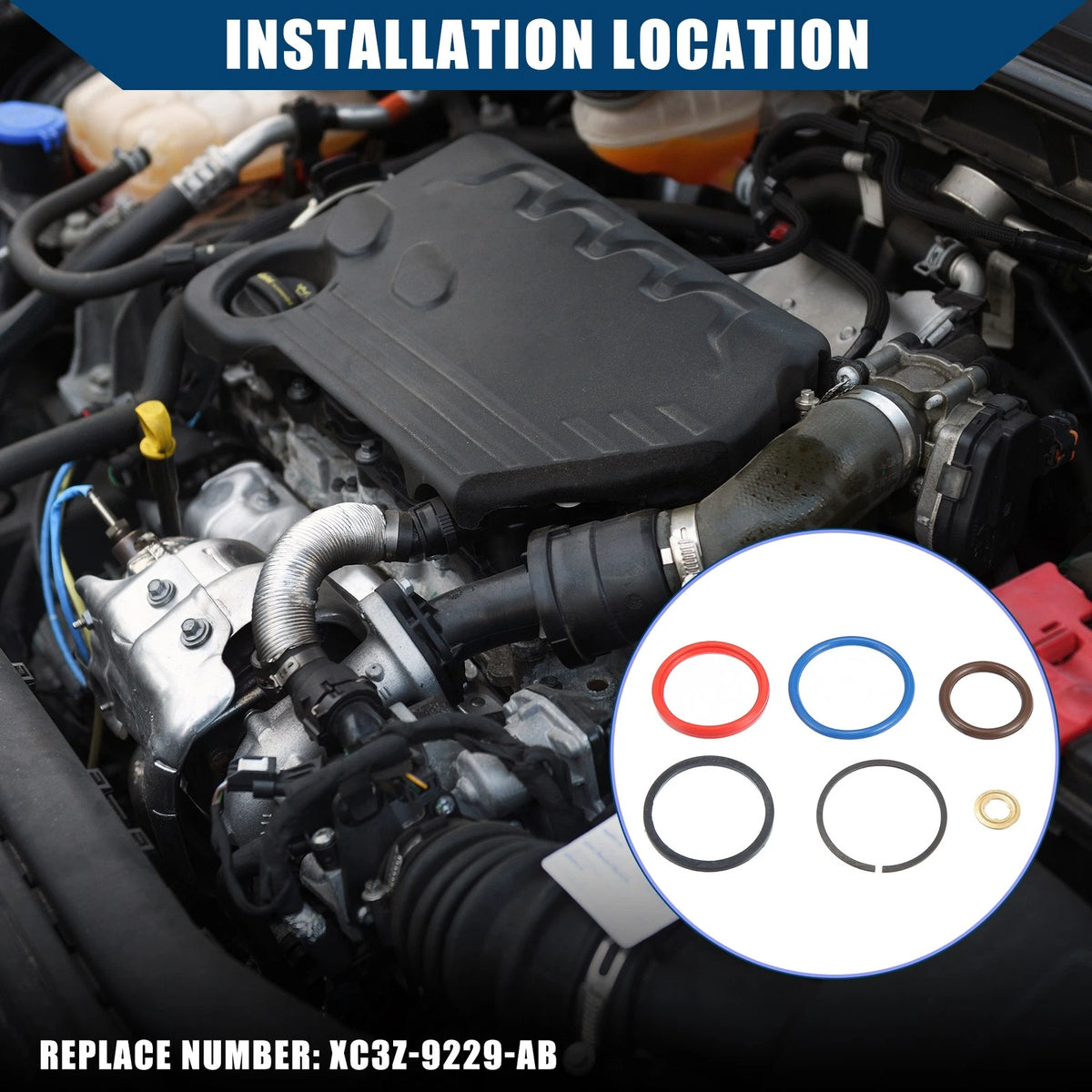 Fuel Injector O-Ring Set for Ford E-Series (1995–2003)