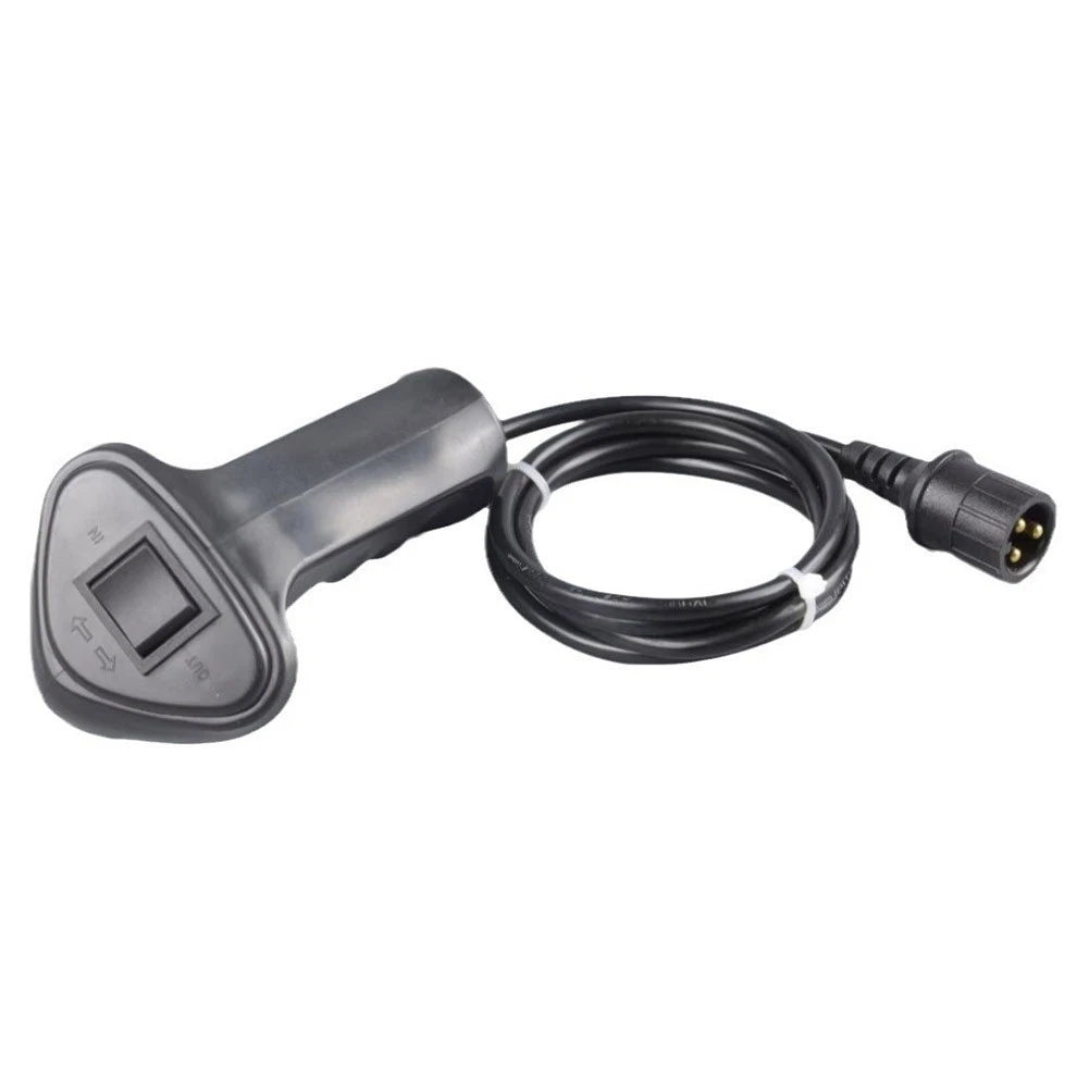 Electric Winch Remote Control Handle 3-Pin for 12V-48V Operation