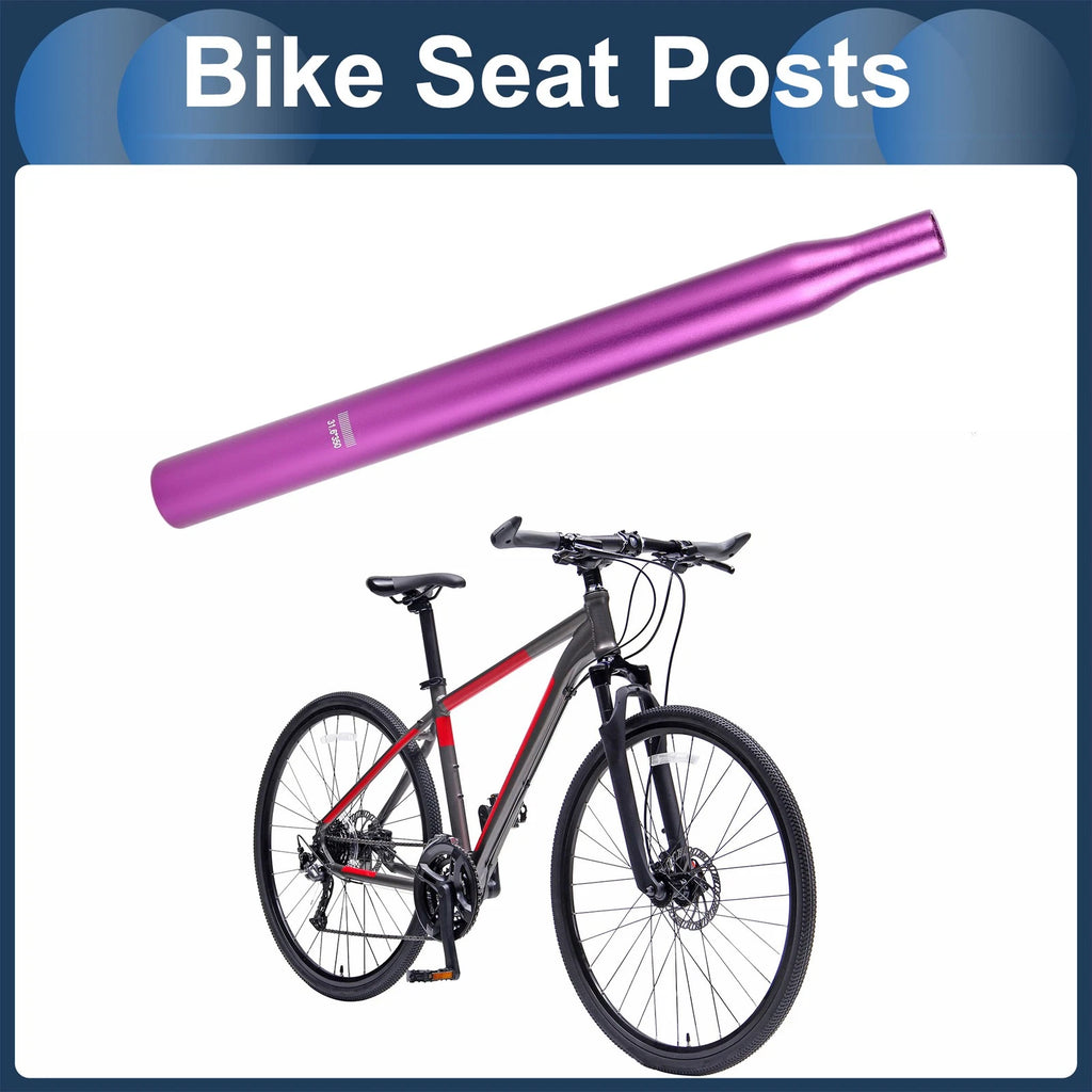 Seat Post 31.6x350mm Lightweight Replacement for Bike (Universal)