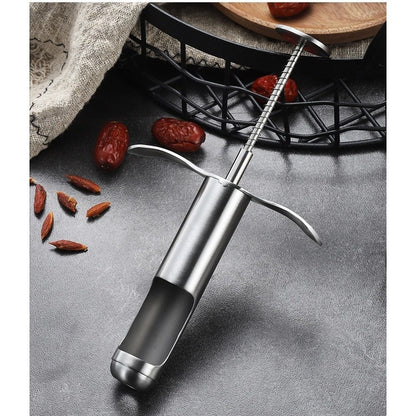 Stainless Steel Date Corer for Red Dates (18.0 x 10.7 x 2.5 cm)