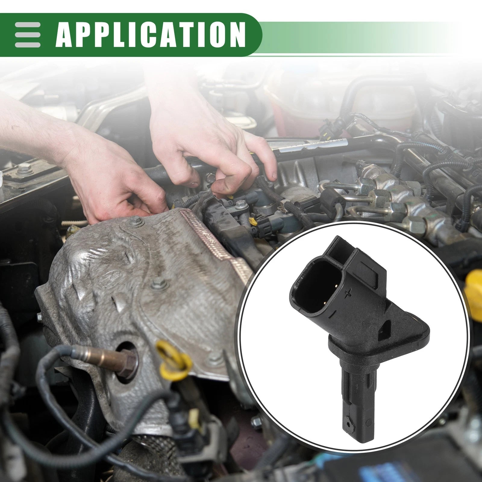 ABS Wheel Speed Sensor Front Left Right for Ford Focus C-Max Mondeo (2004–2019)