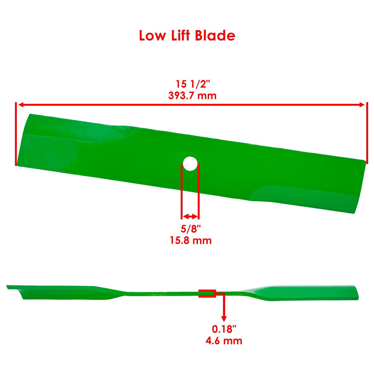 Deck Blade Replacement for Toro 44 Inch 74351 74401 74501 74601 74602 (2000–2000)
