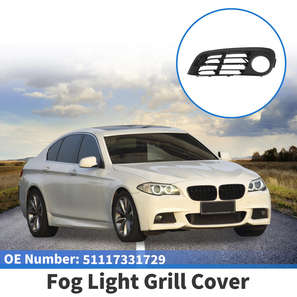 Front Left Fog Light Grill Replacement for BMW 528i (2015–2016)