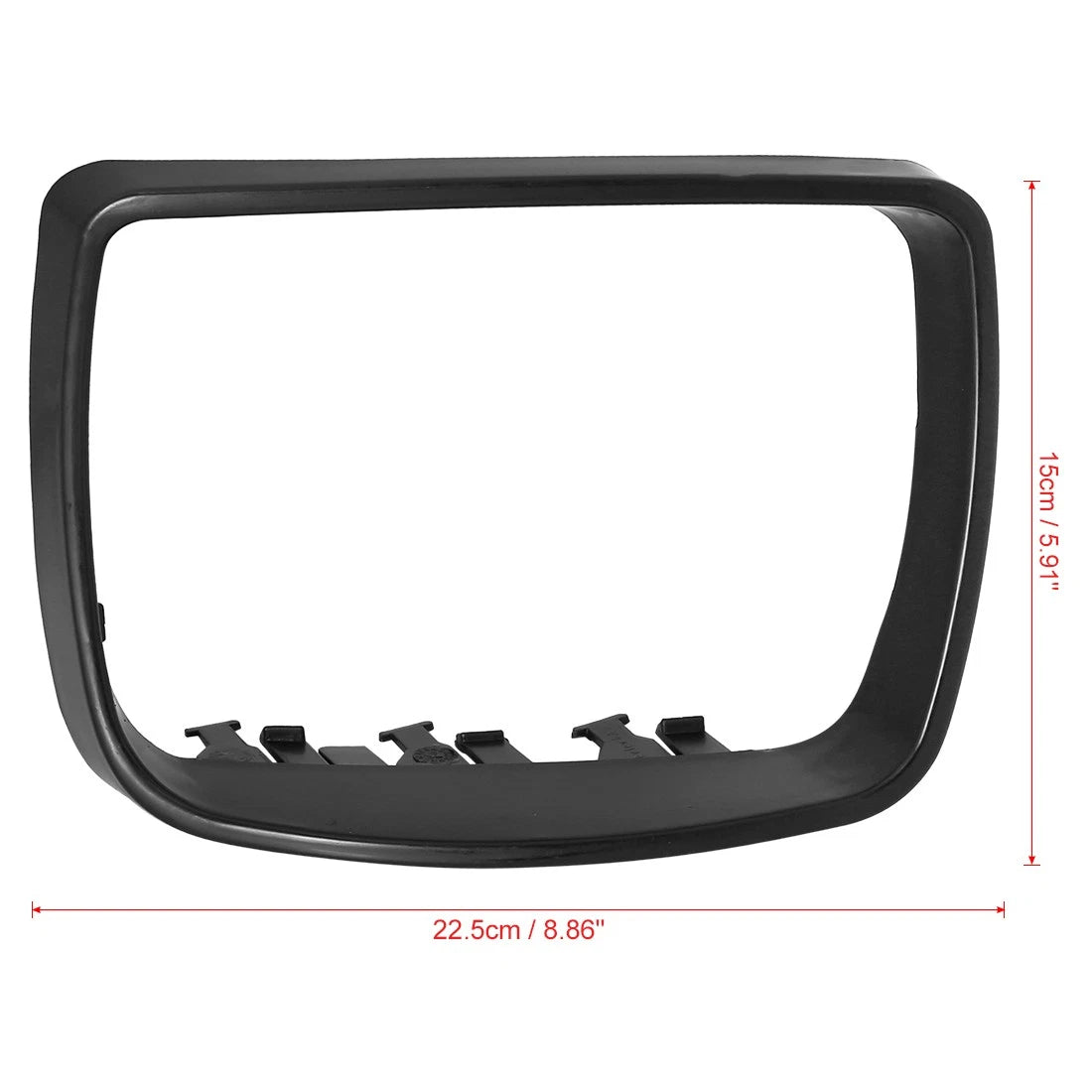 Left Side Mirror Cover Cap Trim Ring Replacement for BMW E53 X5 (2000–2006)