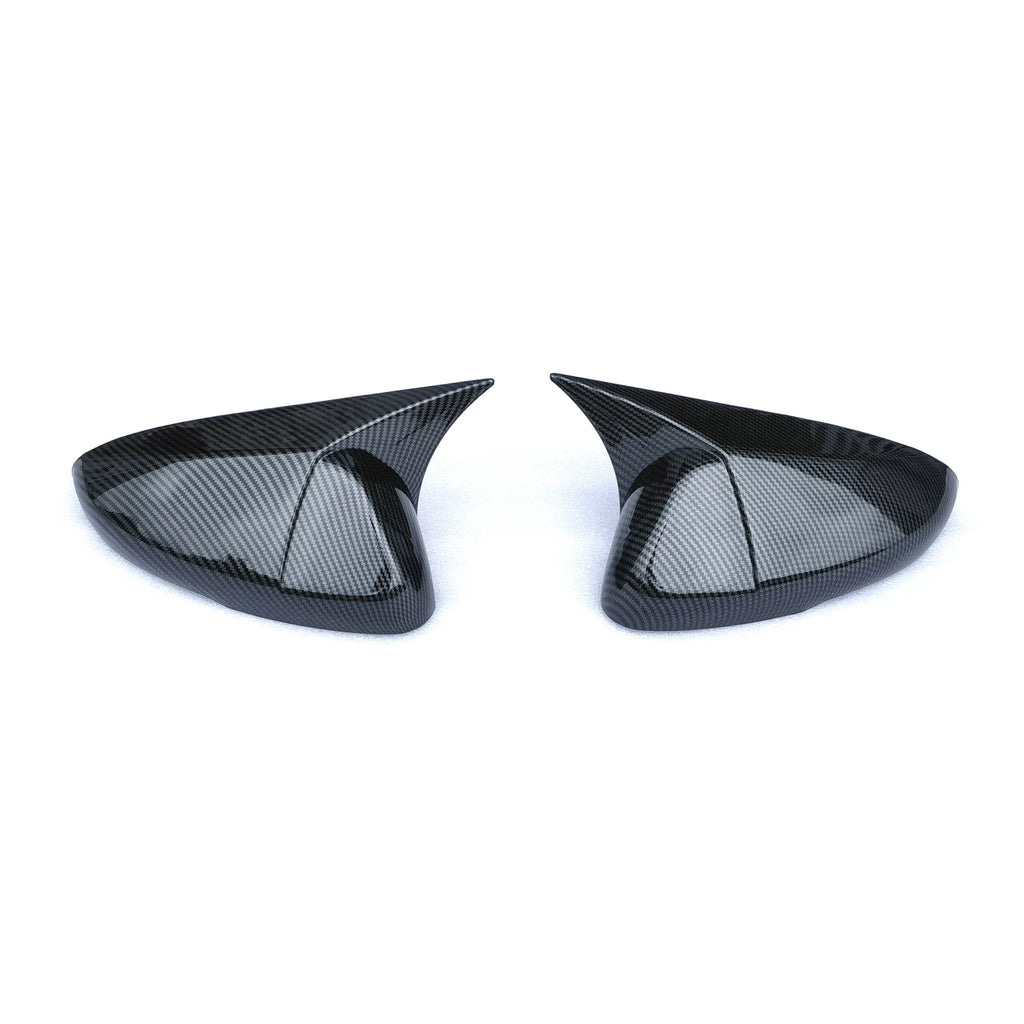 M Horn Style Side Mirror Cover Cap for Honda Accord (2023–2023) Carbon Fiber Look