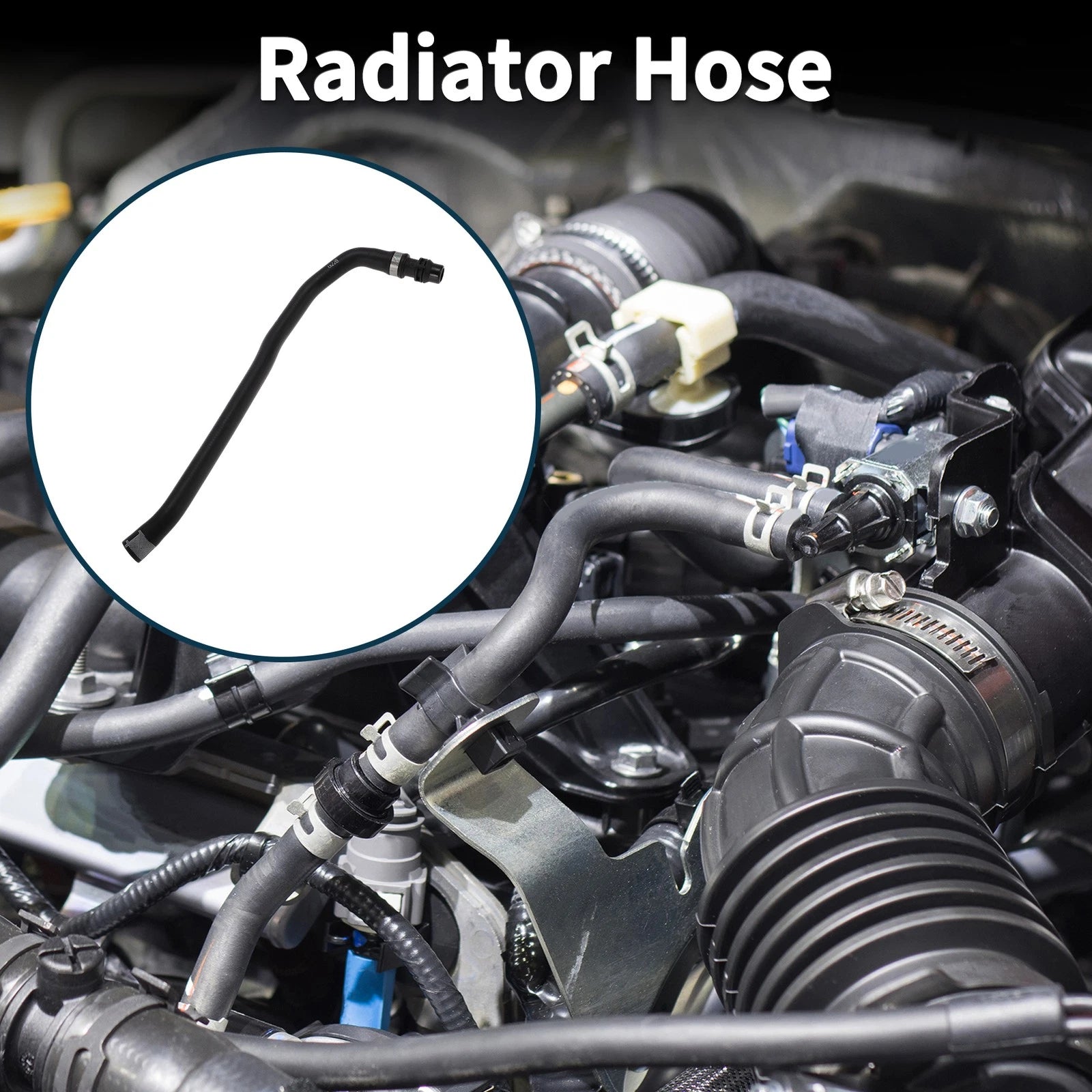 Radiator Hose Replacement for Audi A6 (2012–2014) Installed on Coolant Pipe