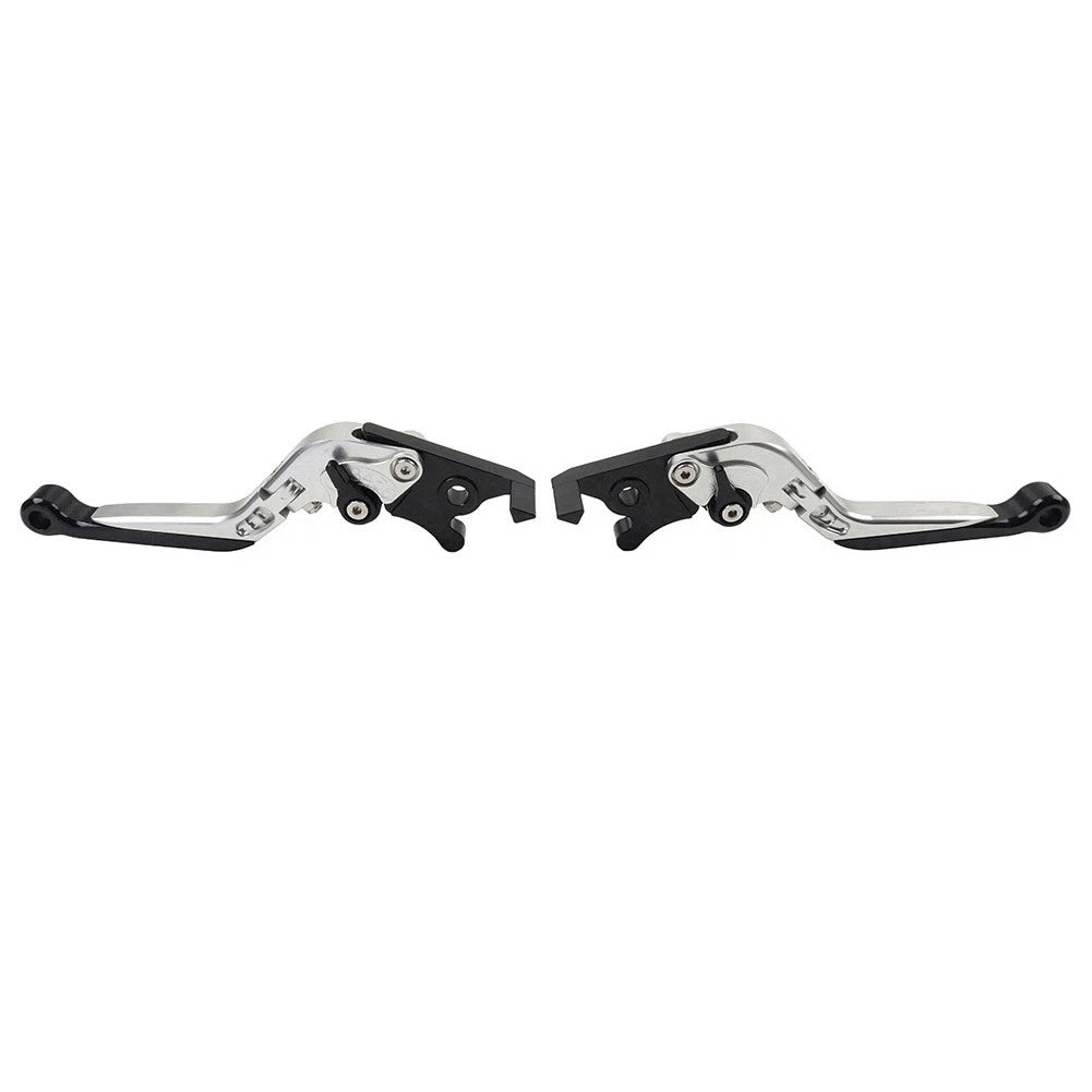 CNC Folding Extendable Brake Clutch Levers for Yamaha YZF R1 (2009–2014) Silver