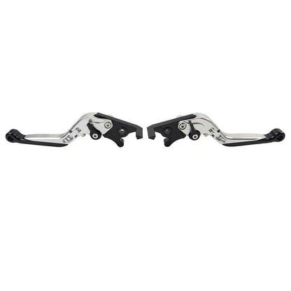 CNC Folding Extendable Brake Clutch Levers for Yamaha YZF R1 (2009–2014) Silver