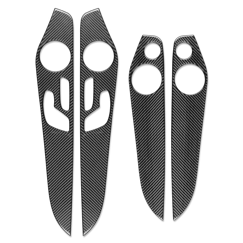 Carbon Fiber Interior Door Panel Cover Trim for GLC Class X253 (2016–2021)