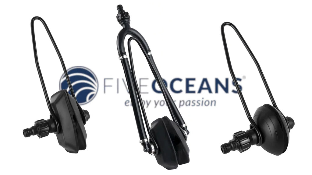 2X Universal Outboard Motor Flusher PVC Rectangular Muff