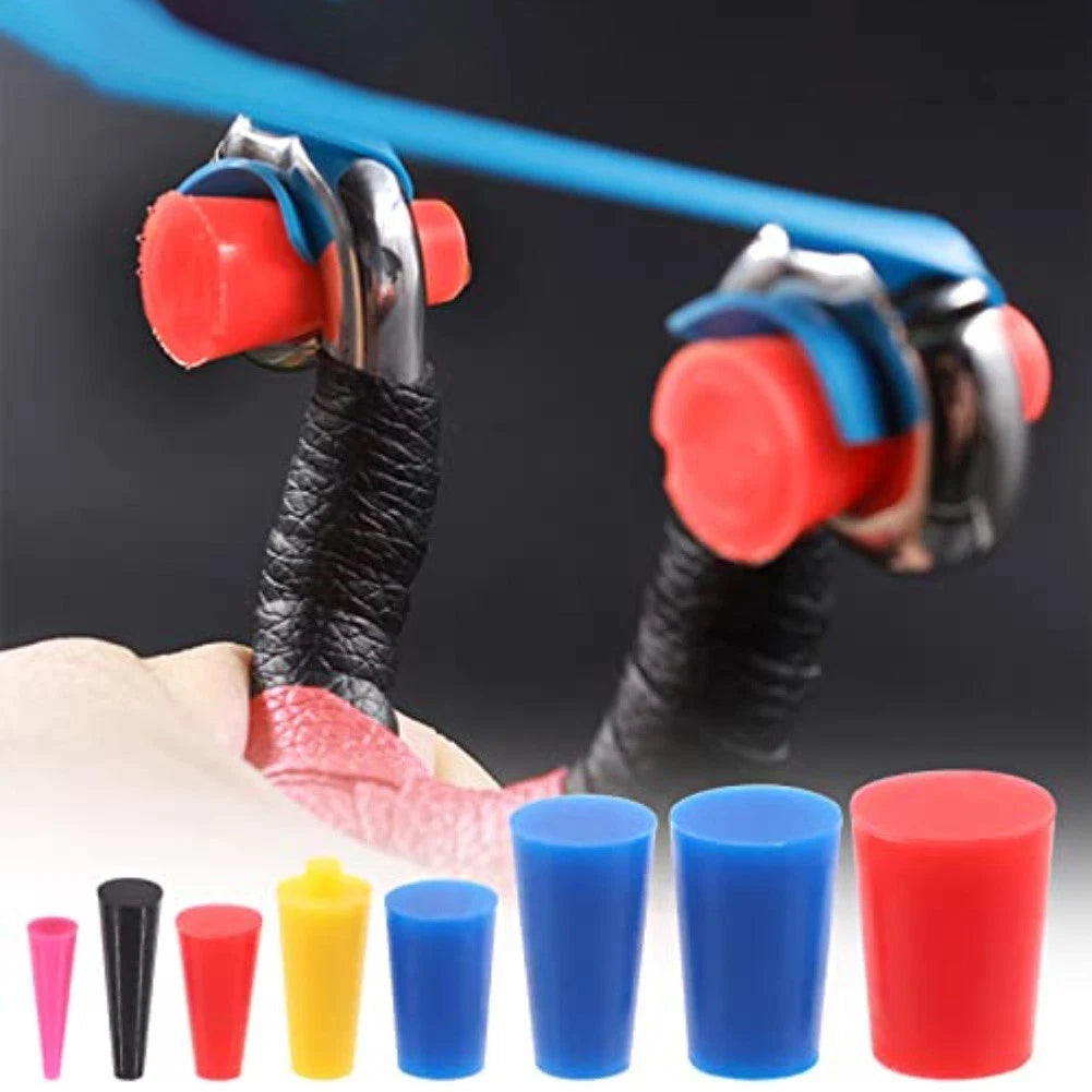 105 Pieces Silicone Rubber Coating Kit with PET Masking Tape